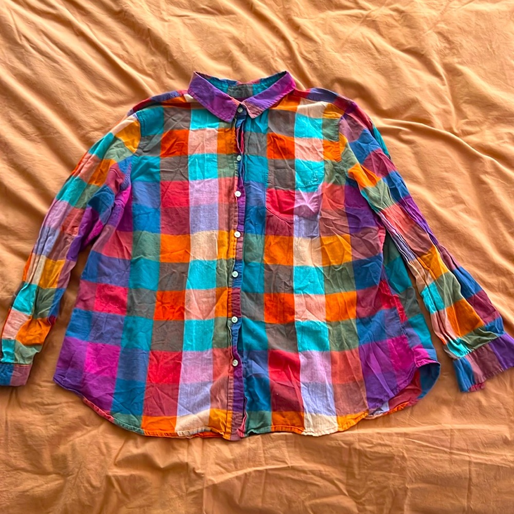 Plaid Old Navy shirt - size XXL